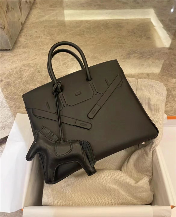 [premium] H 에*** SHADOW 버킨백 25CM (100%수작업)