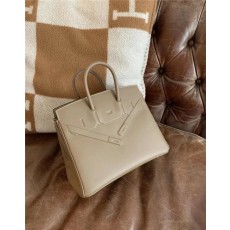 [premium] H 에*** SHADOW 버킨백 25CM (100%수작업)
