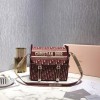 [premium] D 디* 오블리크 자수 캠프 백 28.5CM