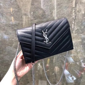 [premium] S 생로* WOC 체인백 은장