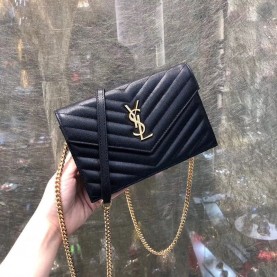 [premium] S 생로* WOC 체인백 금장