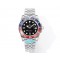 [premium] R 롤렉* GMT 마스터2 오이스터 40mm 레드 블루 세라믹 세라크롬 베젤 인서트 블랙 다이얼 오토매틱 메탈 시계