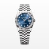 [premium] R 롤렉* 데이저스트 오이스터 36mm 브라이트 블루 다이얼 오토매틱 메탈 시계