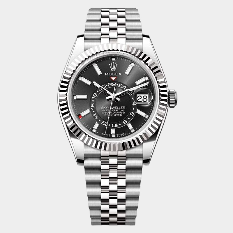 [premium] R 롤렉* 스카이드웰러 오이스터 42MM 오토매틱 워치