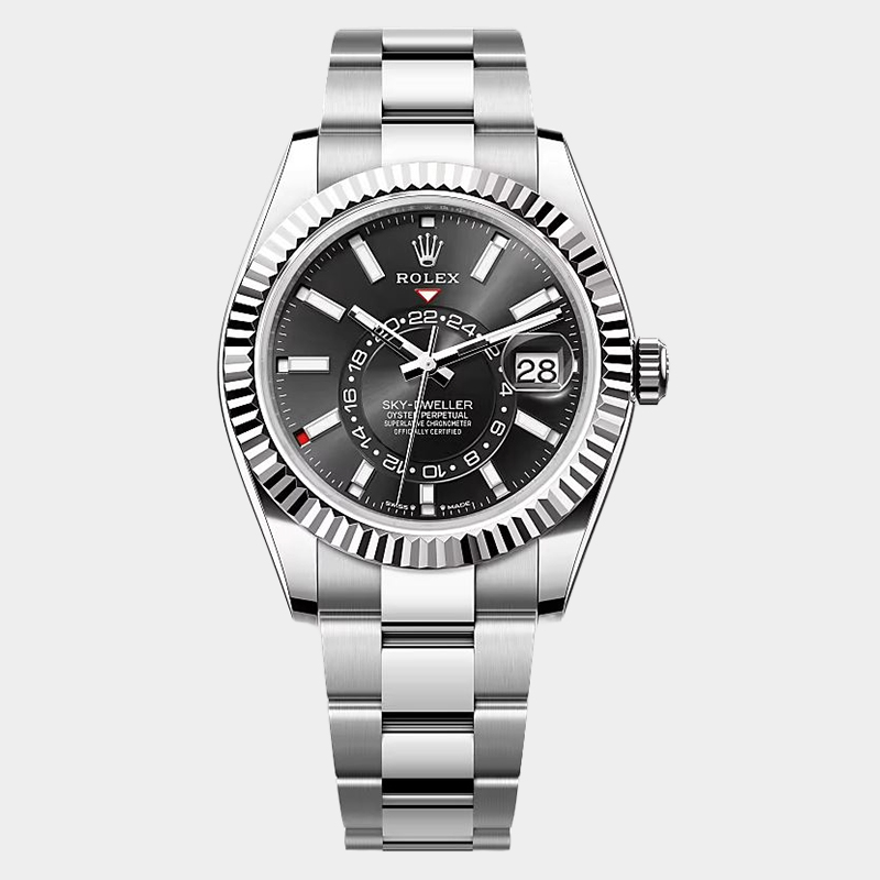 [premium] R 롤렉* 스카이드웰러 오이스터 42MM 오토매틱 워치