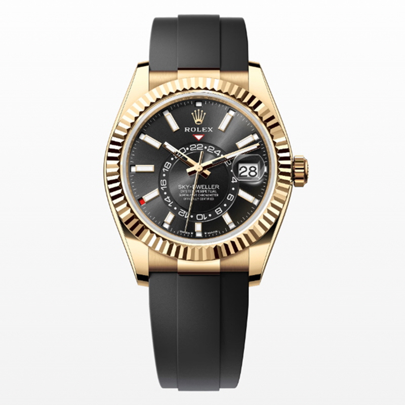 [premium] R 롤렉* 스카이드웰러 오이스터 42MM 오토매틱 워치