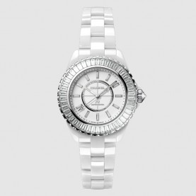 [premium] C 샤* J12 바게트 다이아몬드 베젤 워치 칼리버 33MM 오토매틱 시계