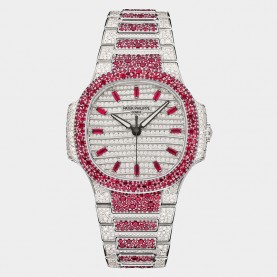 [premium] P 파텍** 노틸러스 HAUTE JOAILLERIE 오토매틱 35.2MM 시계