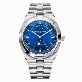 [premium] V 바쉐론 콘스** OVERSEAS 문 페이즈 레트로그레이드 데이트 41MM 오토매틱 워치