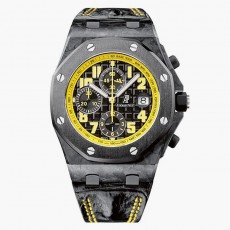 [premium] A 오데마 ** 로얄 오크 크로노그래프 범블비 42MM 오토매틱 시계