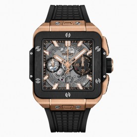 [premium] H 위블* 스퀘어 뱅 유니코 티타늄 42MM 오토매틱 시계