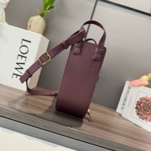 [premium] L 로에* 해먹 슬라이스 백 다크버건디