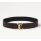 L 루이비* LV 이니셜 블라종 (LV Initiales Blason) 40mm 리버서블 벨트