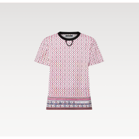 L 루이비*  Scarf Print 티셔츠