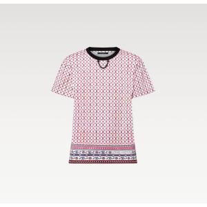 L 루이비*  Scarf Print 티셔츠