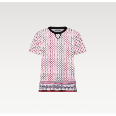 L 루이비*  Scarf Print 티셔츠
